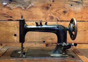 An old singer sewing machine
